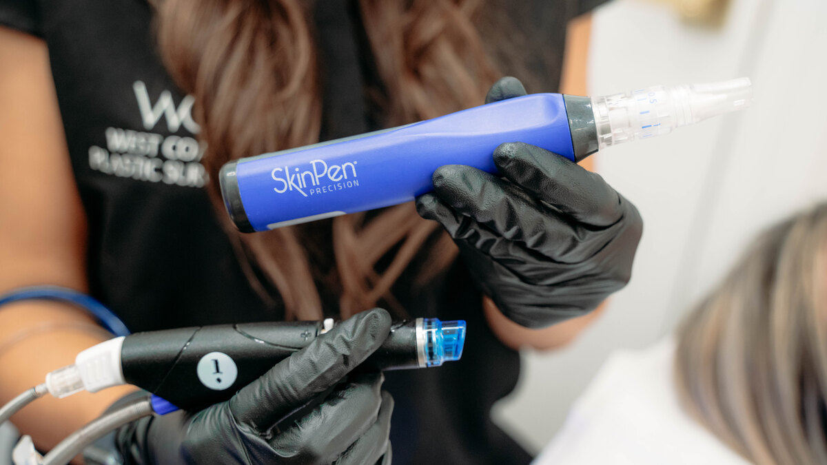 HydraFacial and SkinPen microneedling devices